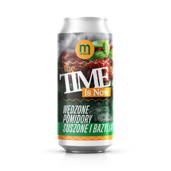 THE TIME IS NOW  GRODZISKIE Z WĘDZONYMI POMIDORAMI SUSZONYMI ORAZ BAZYLIĄ