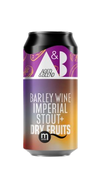 Aged&Blend Barley Wine + Imperial Stout Laphroaig BA with dried fruit
